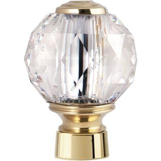 Bronces Mestre / Knobs for Shower Systems / Knob for shower system with Swarovski crystal 037145.000.00
