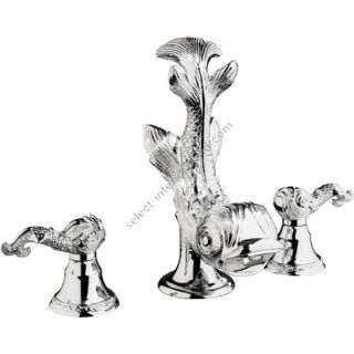 Bronces Mestre / Washbasin Fittings / Three holes basin set 039002.E00.50