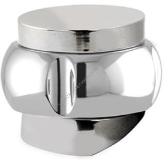 Bronces Mestre / Knobs for Shower Systems / Monolever handle kit for shower system with classic brass ring 046047.000.50