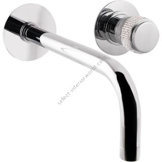 Bronces Mestre / Washbasin Fittings / Single lever wall basin mixer with Swarovski 071440.H00.50