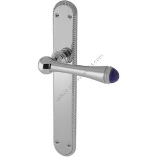 Bronces Mestre / Door Handles / Metropolis with lapislazuli stone 0A4085.LP0.50