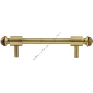 Bronces Mestre / Furniture Handles / Mihrab with tiger eye stone 0T5000.TG128.30