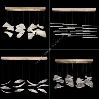 Fine Art Handcrafted Lighting / Pendant Lights / Elevate Rectangular 895140