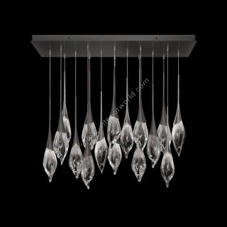 Fine Art Handcrafted Lighting / Pendants & Suspension Lights / Mayu Rectangular Low 100146