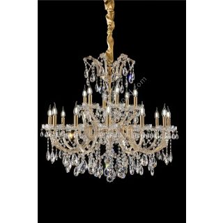 Italian Luxury Lighting / Chandeliers / Maria Theresa 18 Lights 1004 018