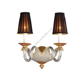 Mariner / Wall Sconces / Casted Bronze & Venetian glass 19815.0