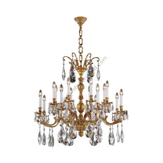 Mariner / Chandeliers / Casted Bronze & Scholer crystal 19834.0