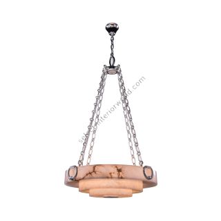Mariner / Pendants & Suspension Lights / Casted Bronze & Alabaster 20088.0