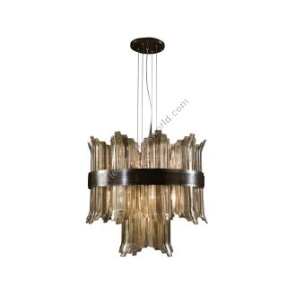 Mariner / Chandeliers / Brass & Venetian glass 20214