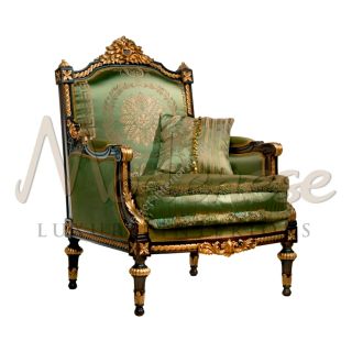 Modenese Luxury Interiors / Armchair / Emerald Victorian 14403