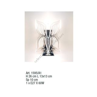 Il Paralume Marina / Wall Lamps / 1595/A1