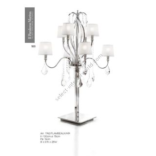Il Paralume Marina / Table Lamps / 1742/FLAMBEAUX/KR