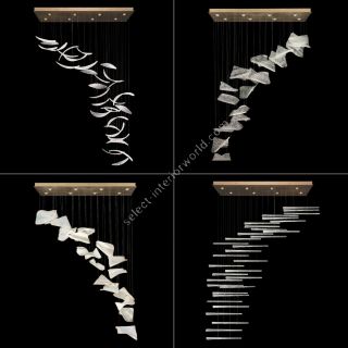 Fine Art Handcrafted Lighting / Pendant Lights / Elevate Rectangular 894840-111