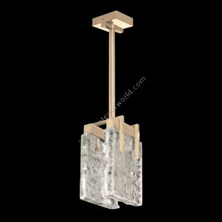 Fine Art Handcrafted Lighting / Pendant Lights / Terra 7.75″ Rectangular 930240