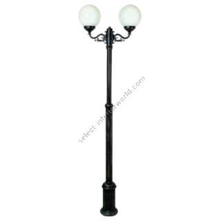 Moretti Luce / Post & Bollard Lights / Aluminum Traditional Amalfi 22R7