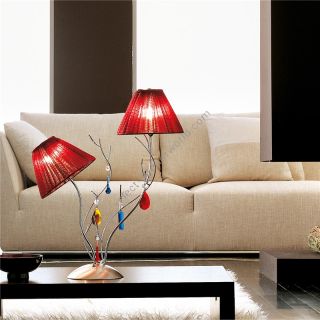 Patrizia Volpato / Table Lamps / Bon Ton Handcrafted Murano Glass 24 Karat Gold 390-LG