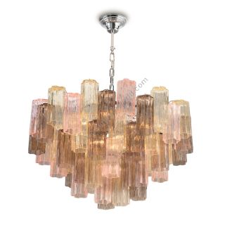 Patrizia Volpato / Chandeliers / Glace 4150 Handcrafted Murano Glass 24 Karat Gold PV-4150