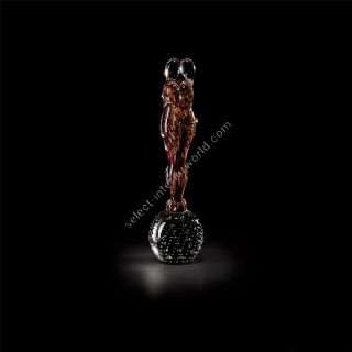 Italian Luxury Lighting / Figurative Sculptures / Embrace of Two Lovers in Murano Glass 4669 1 AVV