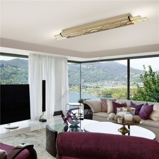 Patrizia Volpato / Island Lighting / Flow Ceiling & Wall Handcrafted Murano Glass