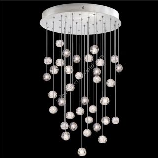 Natural Inspirations 34" Round Pendant Lamp 853440 by Fine Art Handcrafted Lighting