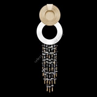 Fine Art Handcrafted Lighting / Wall Sconces / CAPRI 35.5 " H