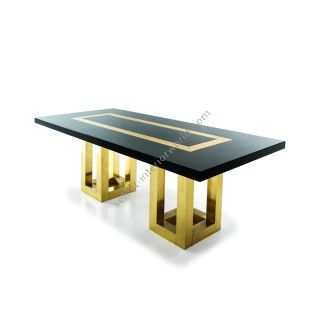 Badari / Dining Tables / Atlas Dining Table T1-AS-BR-WD