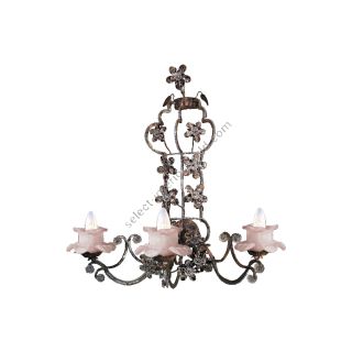 Mechini / Wall Lights / Clear Bohemian Crystal & Murano Glass A243/3