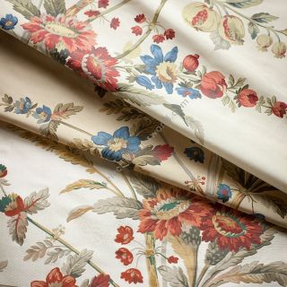 Beaumont & Fletcher / Textiles / Amelia Printed Silk