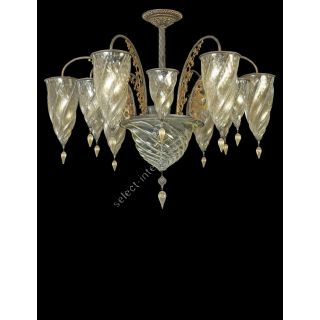 Archeo Venice Design / Suspension Lights / Fountain F7/13 Gold