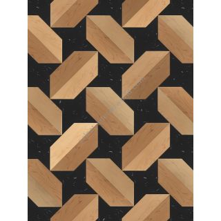 Berti / Square Space Marquetry / Pattern floor Star