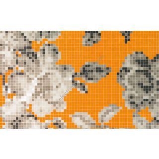 Bisazza / Mosaico - Decorations / Hanami Arancio (Flora)