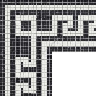 Bisazza / Marmosaico - Decorations / Sanbabila Nero