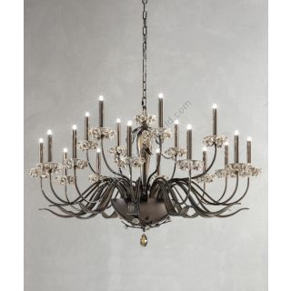 Euroluce Lampadari / Chandeliers / Bora L12+6 Bronze