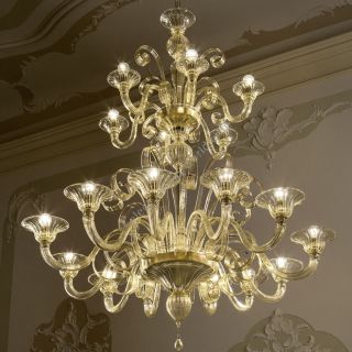 Glass & Glass Murano / Chandeliers / Traditional Venetian chandeliers C-2202/18