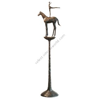 Tom Corbin / Author's sculpture / Horse and Rider II S1145