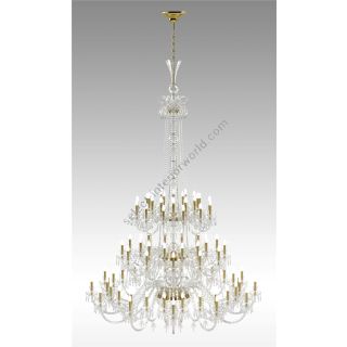 Italian Luxury Lighting / Chandeliers / Elegance Large Crystal 84 Lights D1200 084