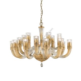 Euroluce Lampadari / Chandeliers / Dea L12+6+6