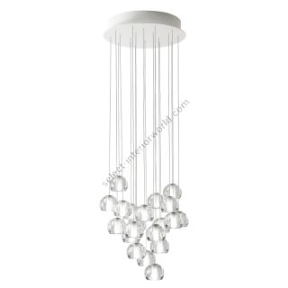 Fabbian / LED Ceiling Lights / Multispot Beluga F32 20 spots