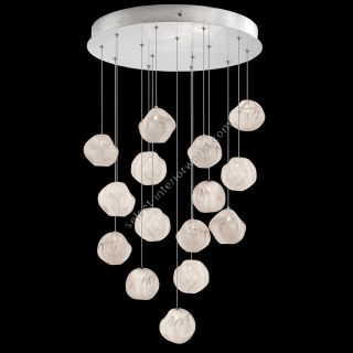 Fine Art Handcrafted Lighting / Pendant Lights / Vesta 21″ Round 867040
