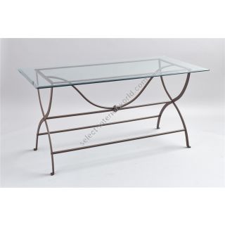 Officina Ciani / Outdoor Dining tables / Crystal Top GF4026TA Due lamiere