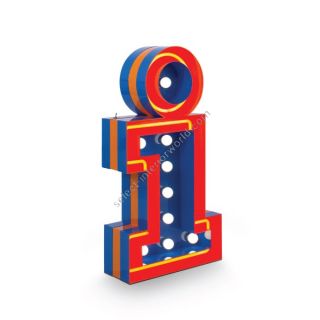 DelightFULL / Floor or Wall Lamps / Light Letter I | Graphic Letters "I"