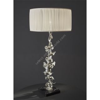 Officina Ciani / Table Lamps / Brass with Marble Base HL1130TA Melted