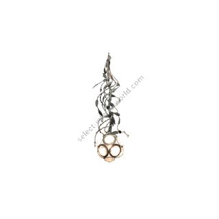 Mechini / Chandeliers / Clear Bohemian Crystal and Murano Glass L-Snowball/1