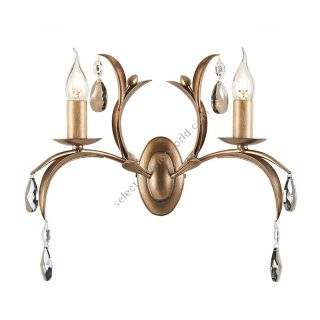 Elstead Lighting / Wall Lights / Lily 2 Bronze Patina