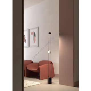 Masiero / Floor Lamps / Luppiter Stl 1 11 Alabaster