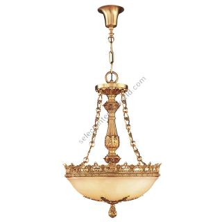 Mariner / Pendants & Suspension Lights / Casted Bronze & Alabaster 18939.0