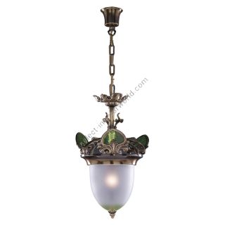 Mariner / Pendants & Suspension Lights / Casted Bronze & Venetian glass 20119.0