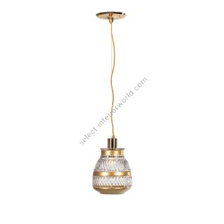 Mariner / Pendant Lamps / Casted Bronze & Italian hand cut crystal 20290.0
