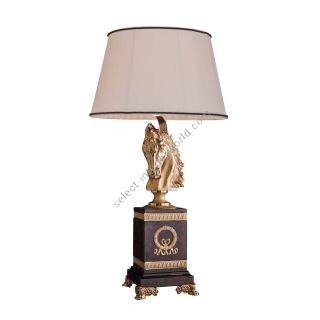 Mariner / Table Lamps / Casted Bronze & Wood 20131.0