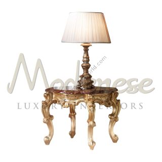 Modenese Luxury Interiors / Side Tables / Rosso Francia 14608